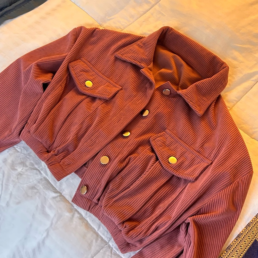 HALARA Rust Bomber Jacket